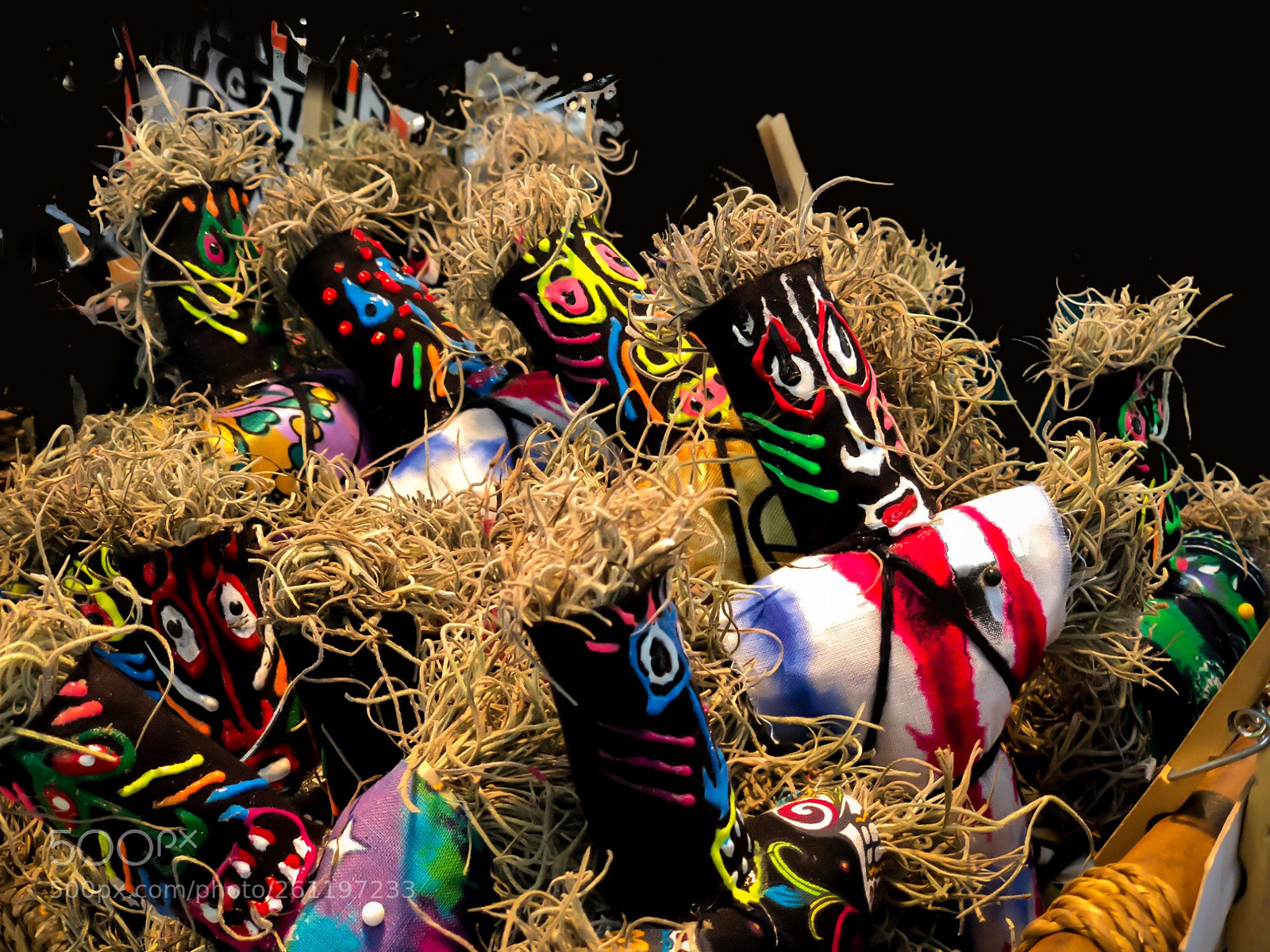 Apple iPhone X sample photo. Voodoo dolls from new photography