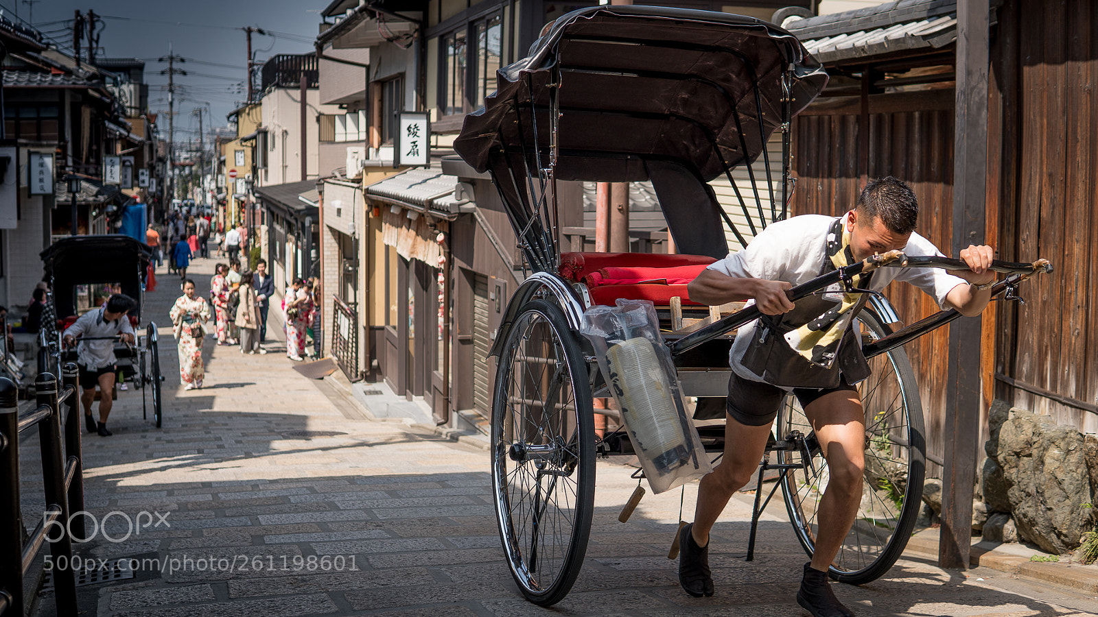 Sony a6500 sample photo. 人力車 photography