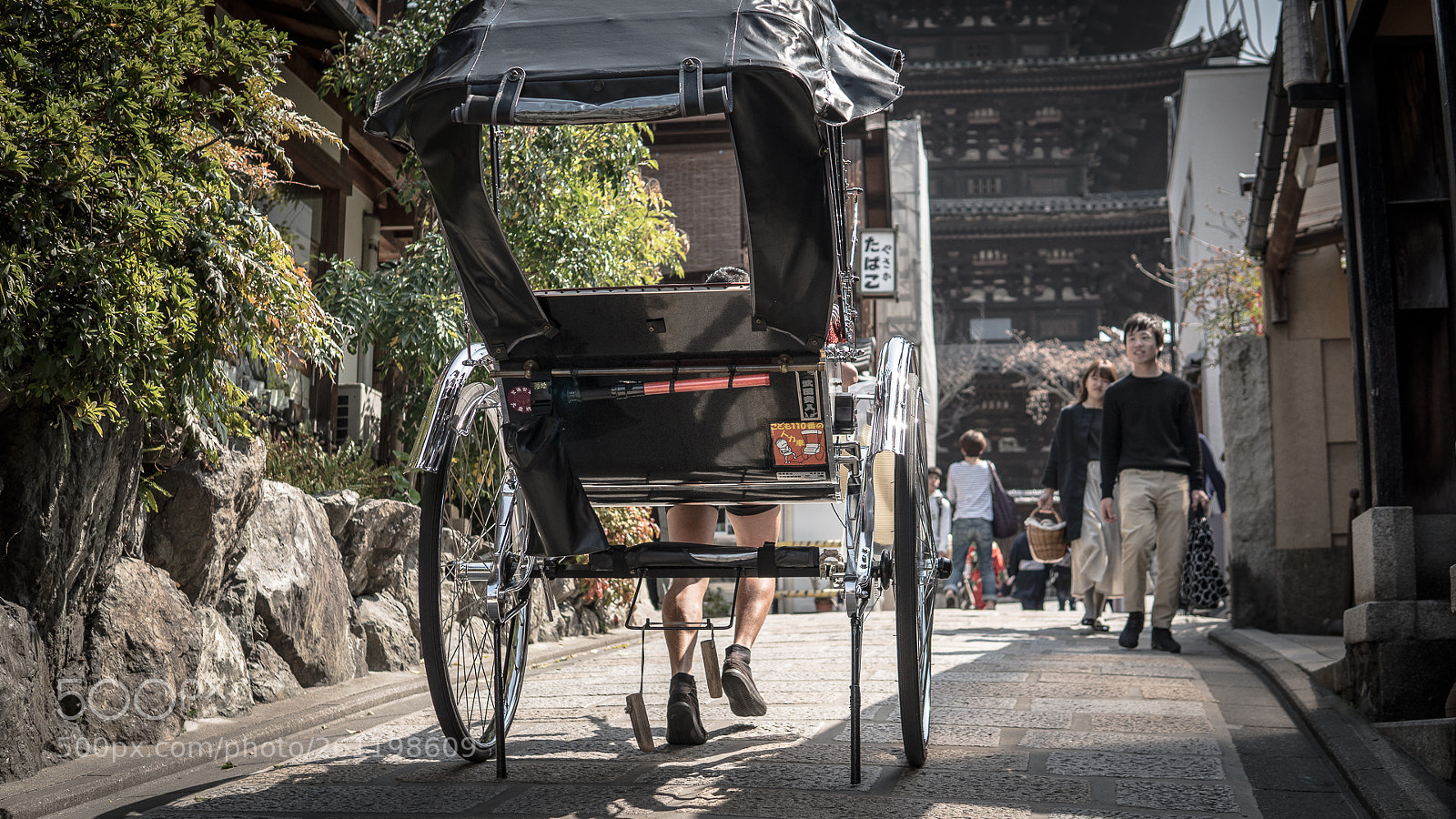 Sony a6500 sample photo. 人力車 photography