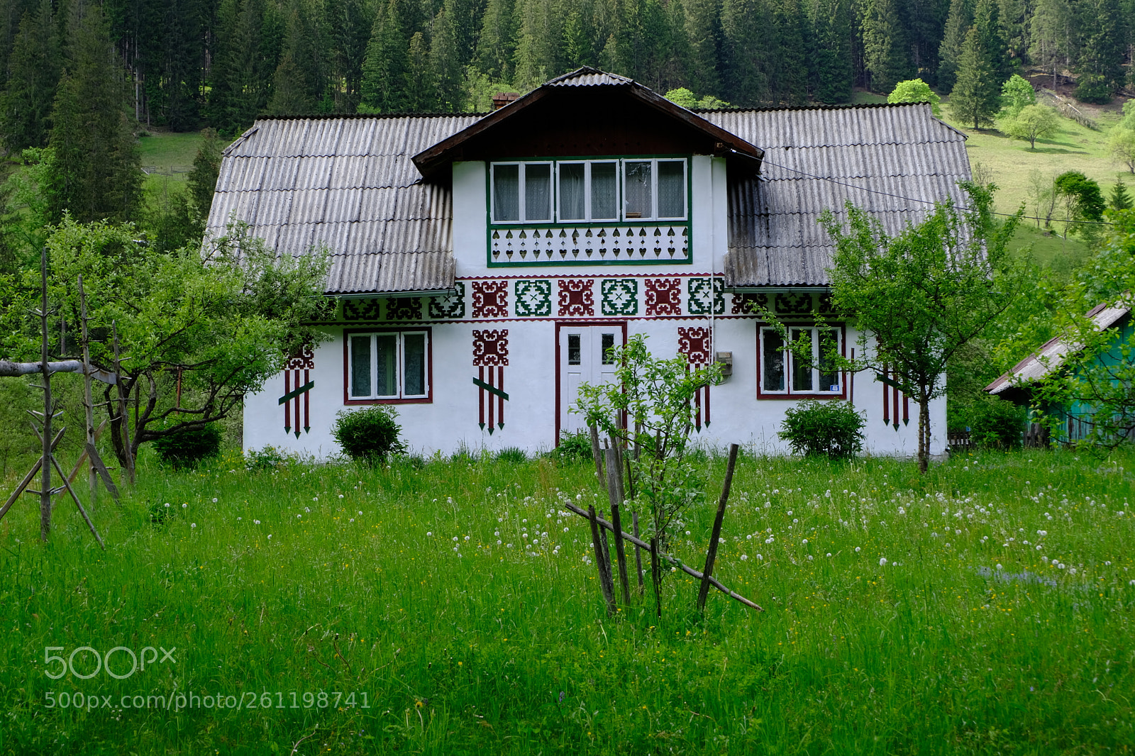 Fujifilm X-T20 sample photo. Traditional romanian house photography