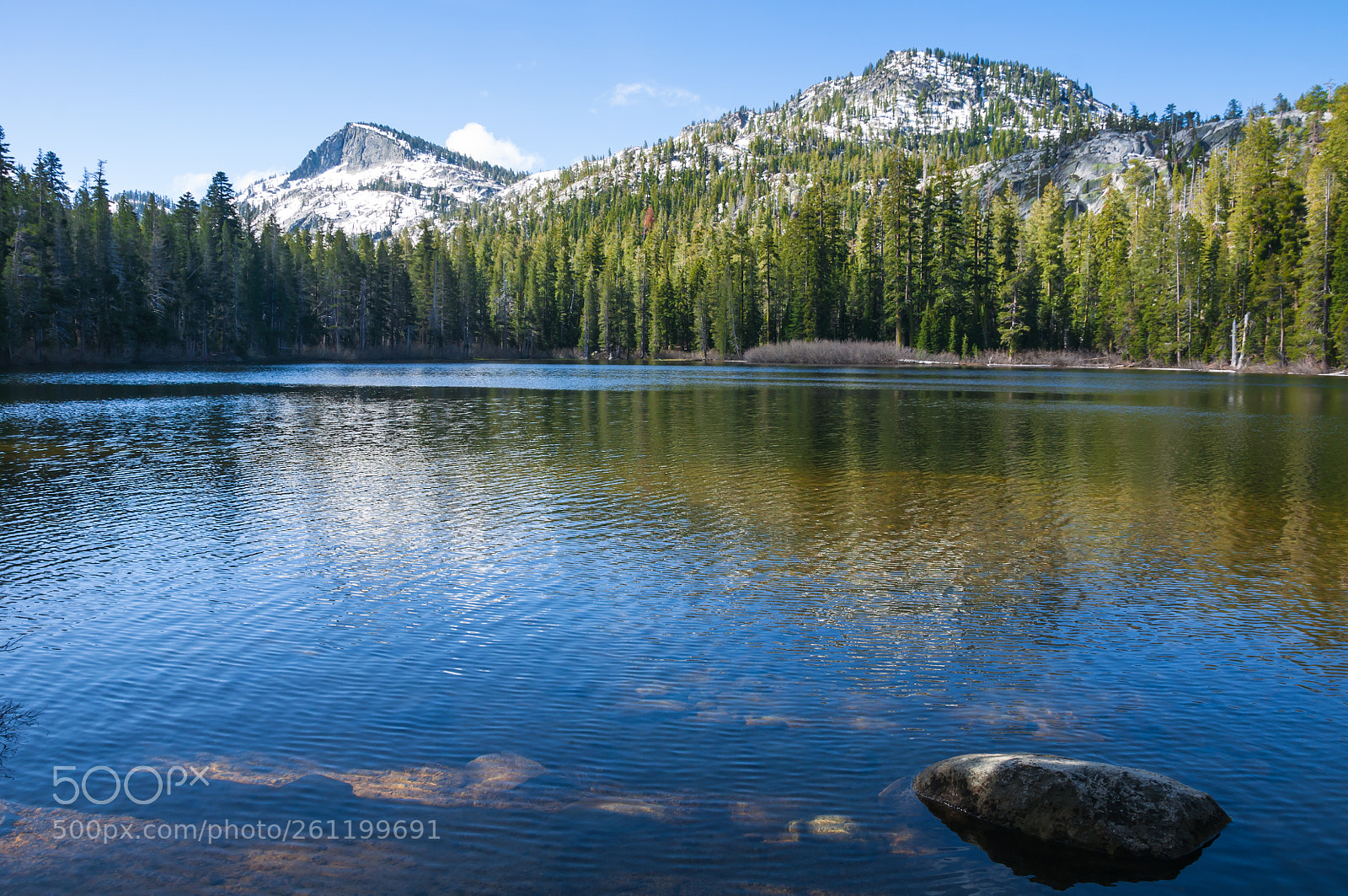 Nikon D90 sample photo. Alpine lake photography