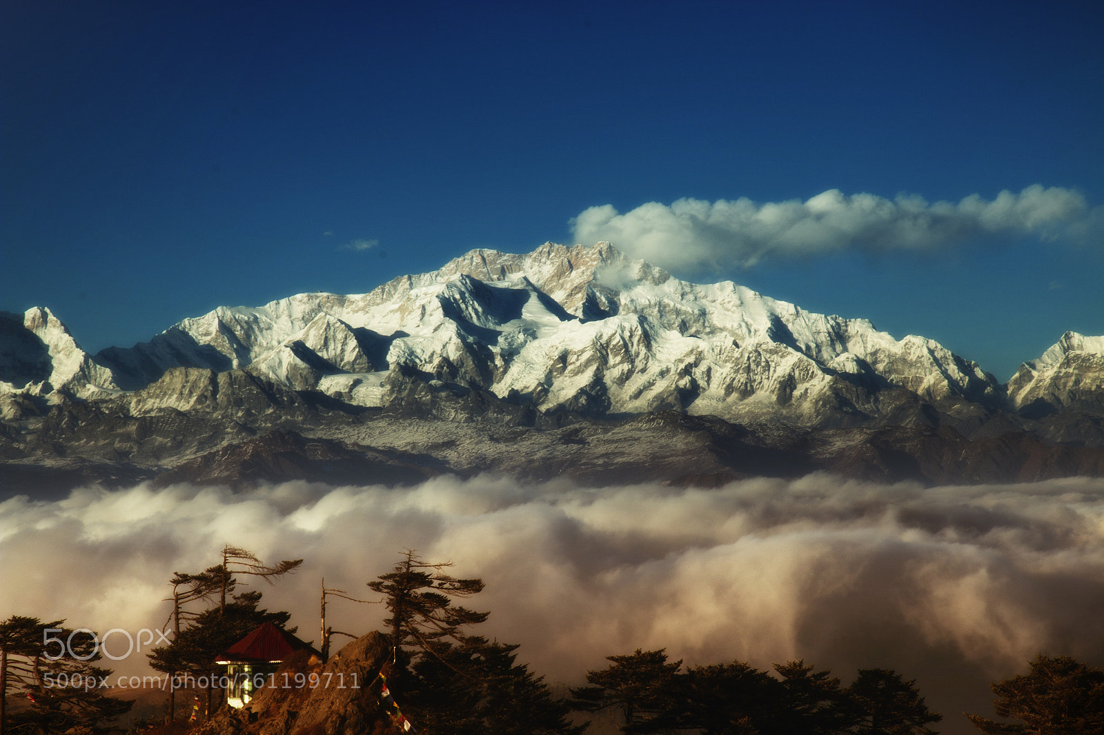 Canon EOS 70D sample photo. Kangchenjunga from sandakphu photography