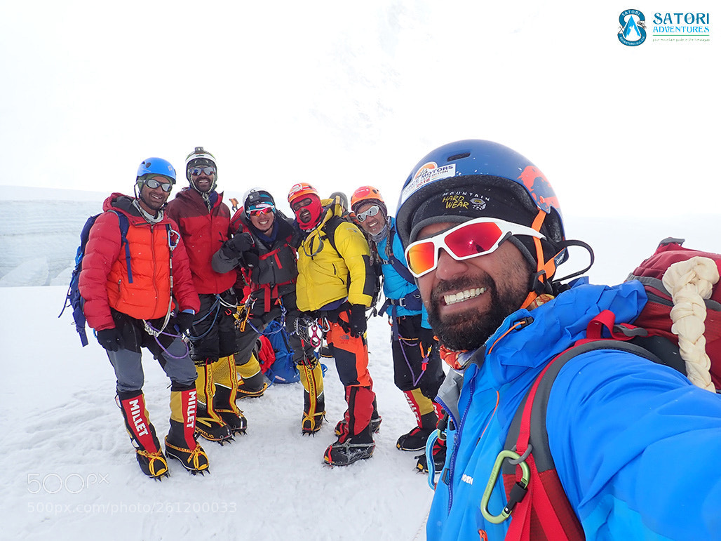Olympus TG-5 sample photo. Everest expedition photography