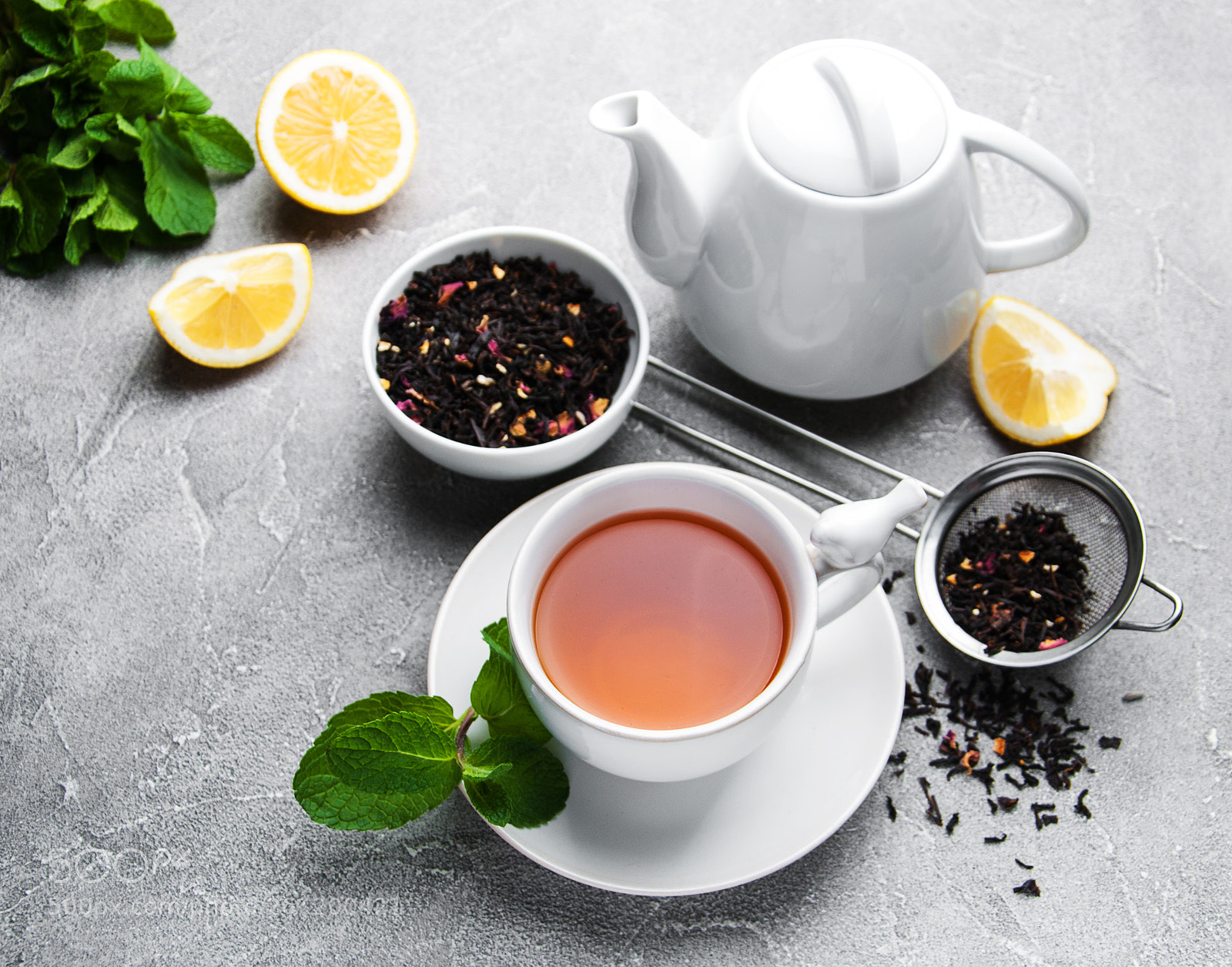 Nikon D90 sample photo. Tea with lemon and photography