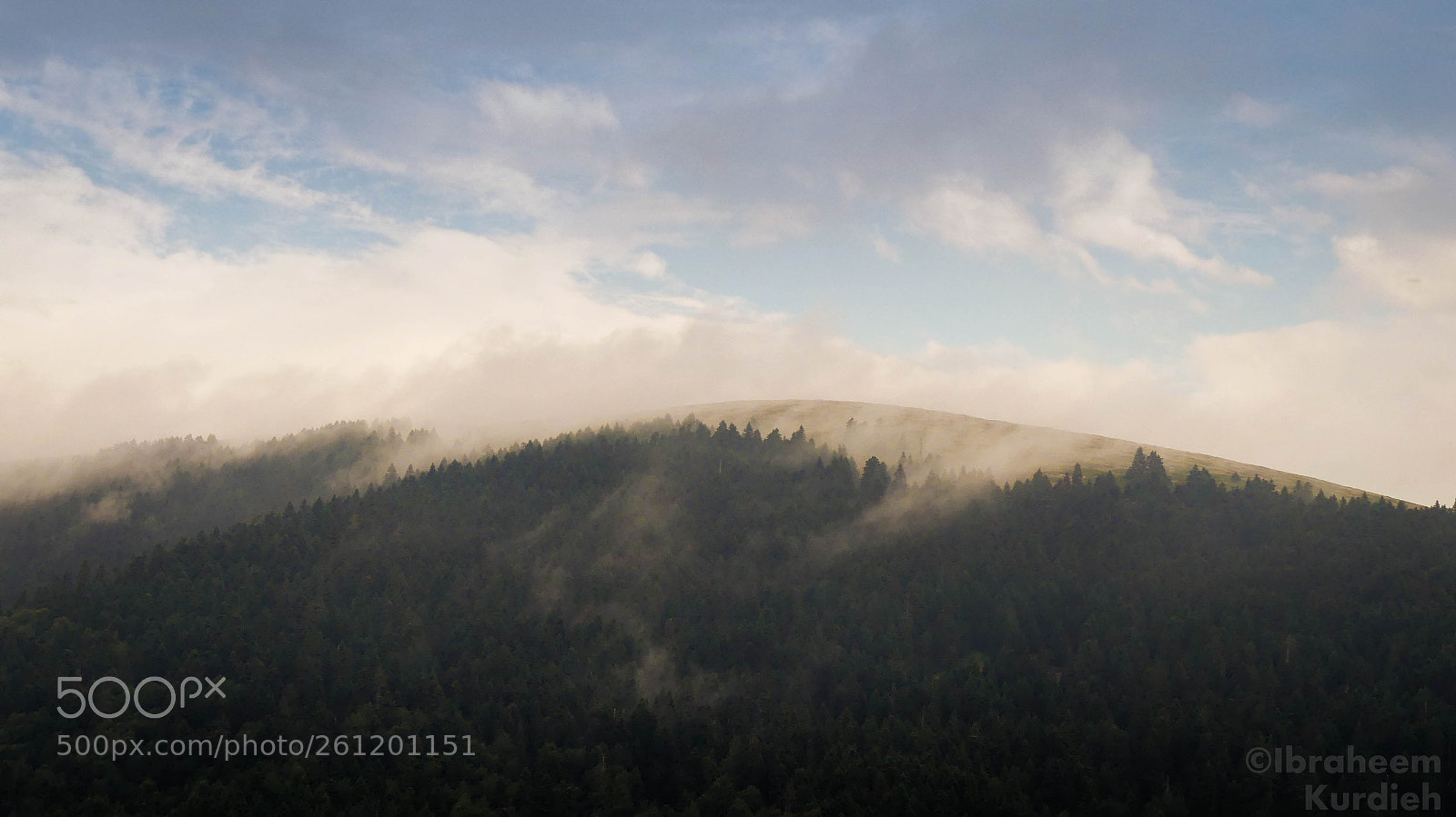 Panasonic Lumix DMC-FZ300 sample photo. Foggy mountain photography