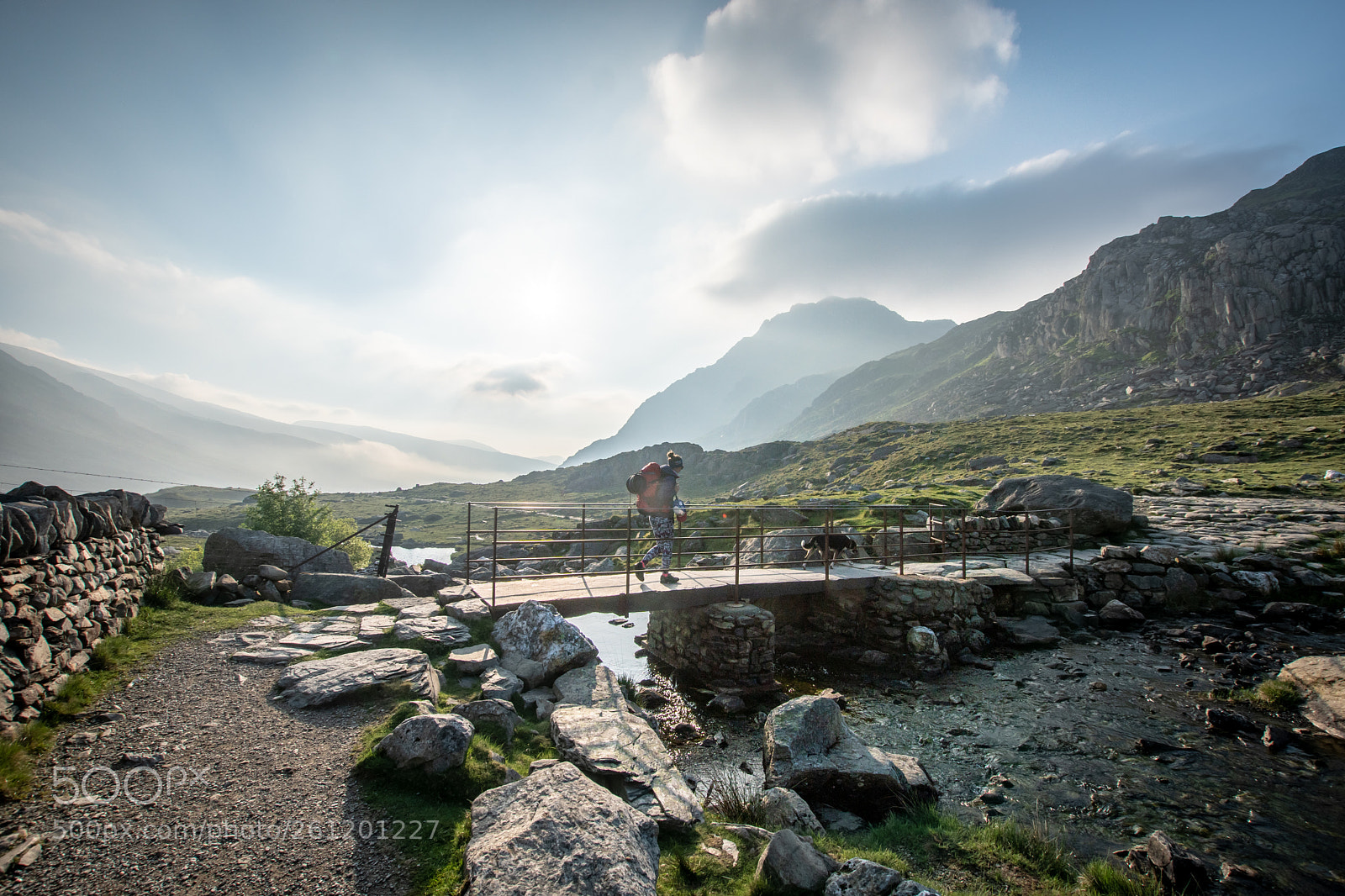 Sony a6300 sample photo. Morning walk in snowdonia photography