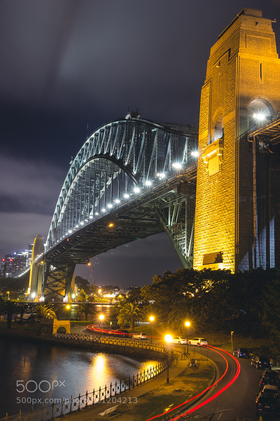 Canon EOS 60D sample photo. Sydney harbour bridge illuminated photography