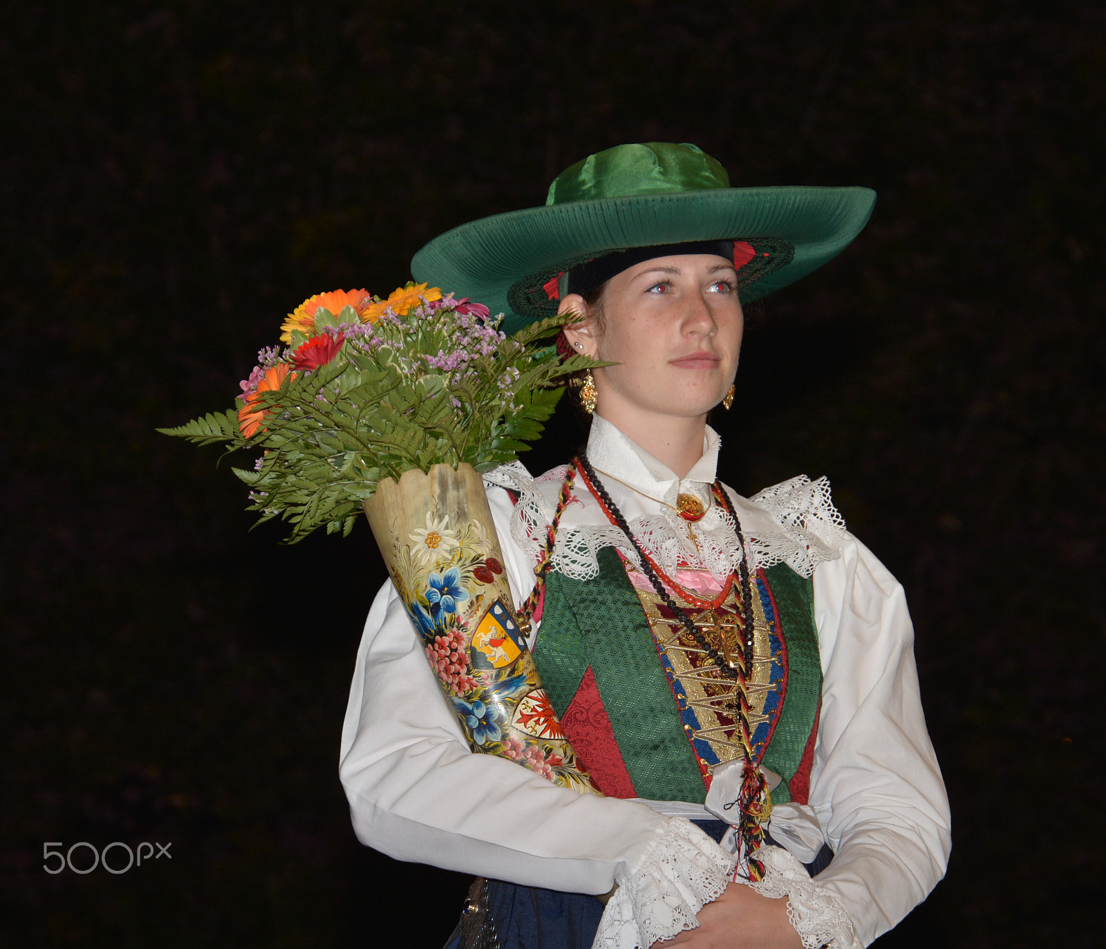 Nikon D7100 sample photo. Ortisei traditional jurk photography