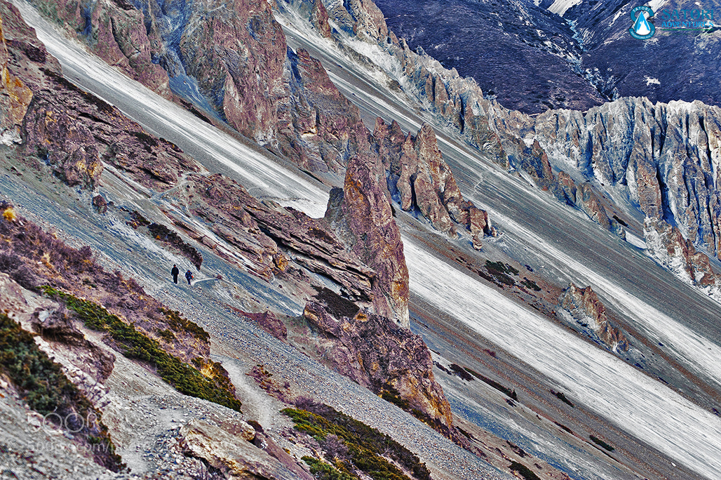 Nikon D700 sample photo. Annapurna circuit trek photography