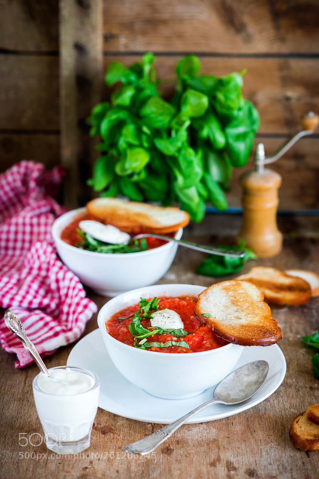 Nikon D600 sample photo. Gazpachio soup photography