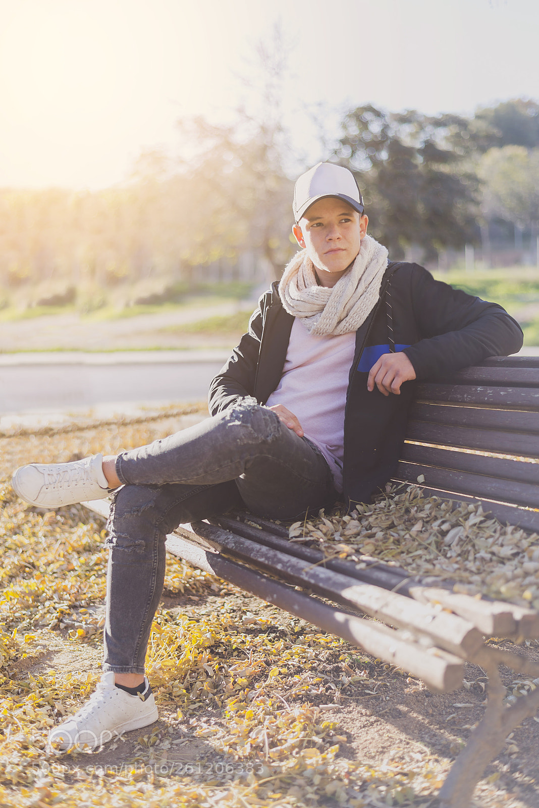Nikon D610 sample photo. Stylish teenager sitting on photography