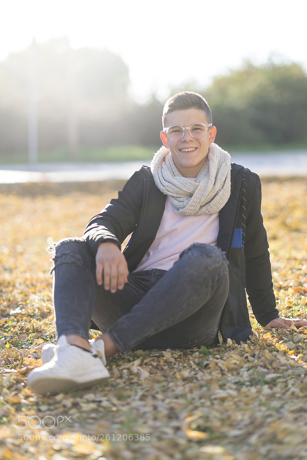Nikon D610 sample photo. Stylish smiling teenager sitting photography