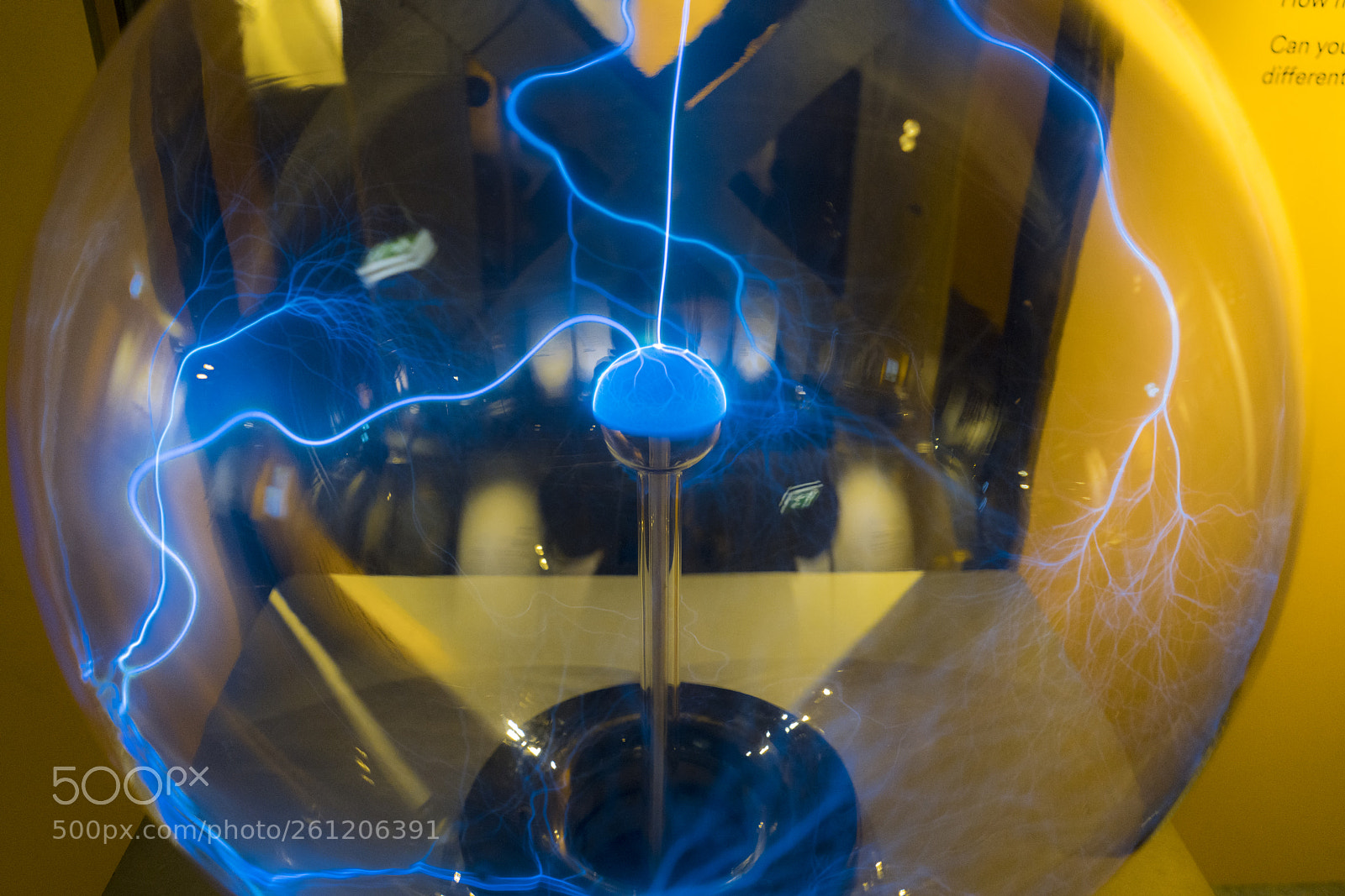 Sony a7R II sample photo. Plasma ball photography
