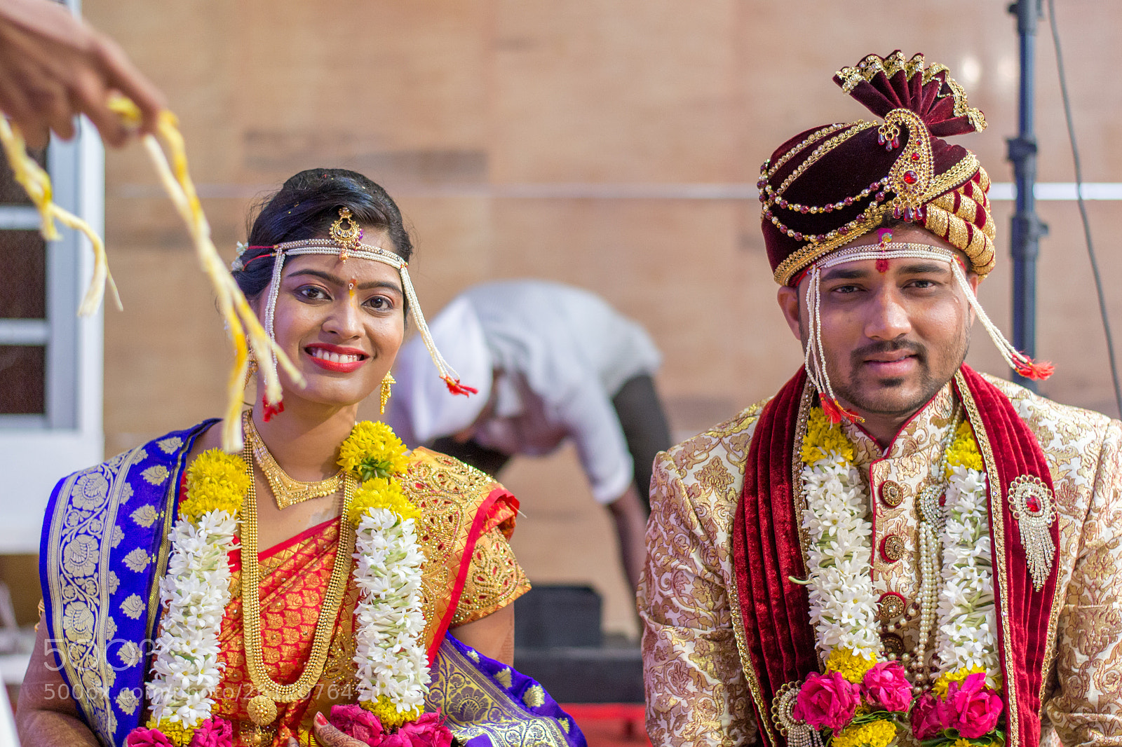 Nikon D3100 sample photo. The classical indian wedding photography