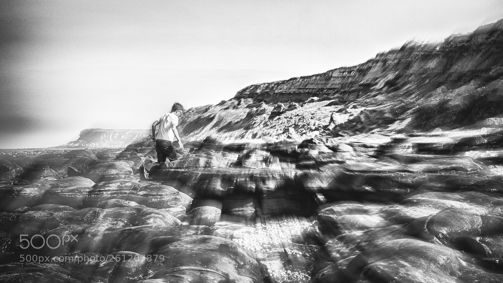 Nikon D7100 sample photo. Course dans les rochers photography