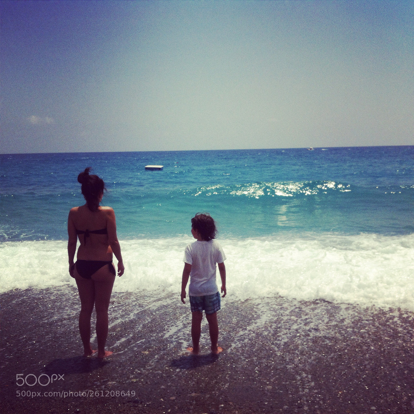 Apple iPhone 4 sample photo. Io,te e il mare photography