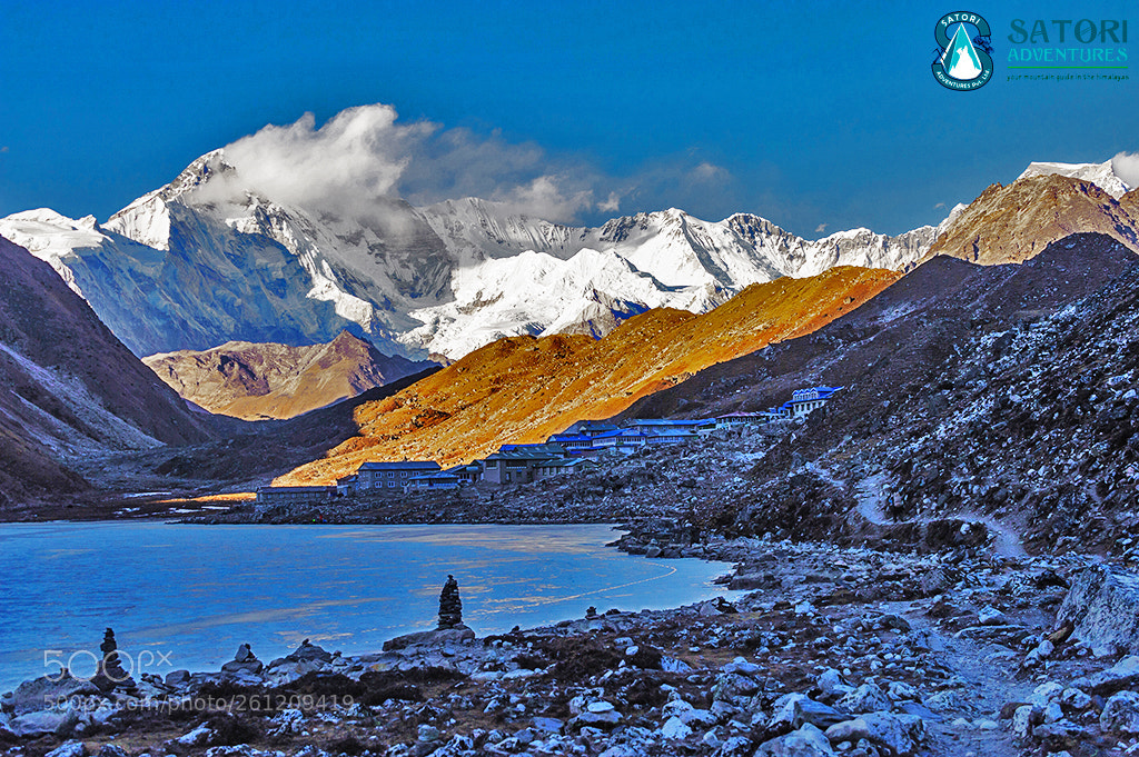 Nikon D700 sample photo. Everest base camp trek photography