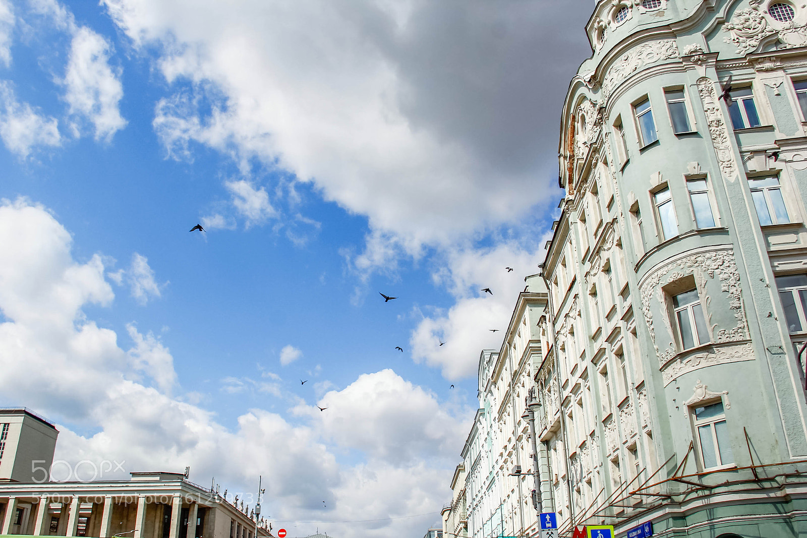 Canon EOS 60D sample photo. Moscow blue sky photography