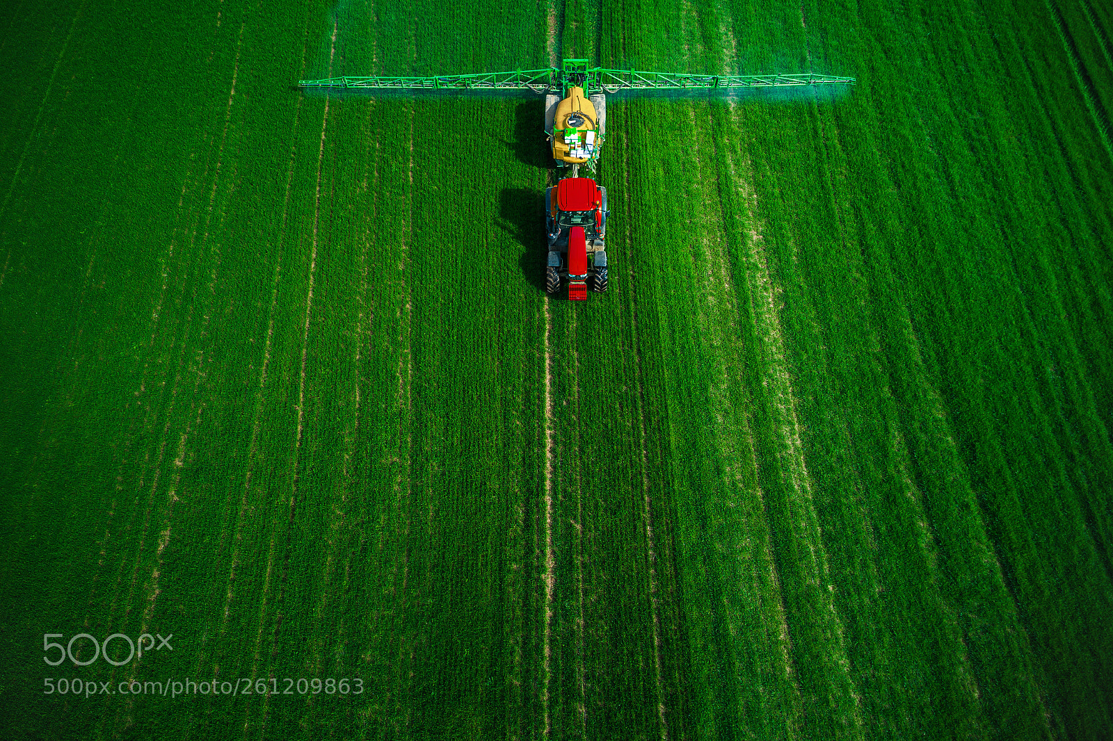 DJI FC6310 sample photo. Aerial view of farming photography