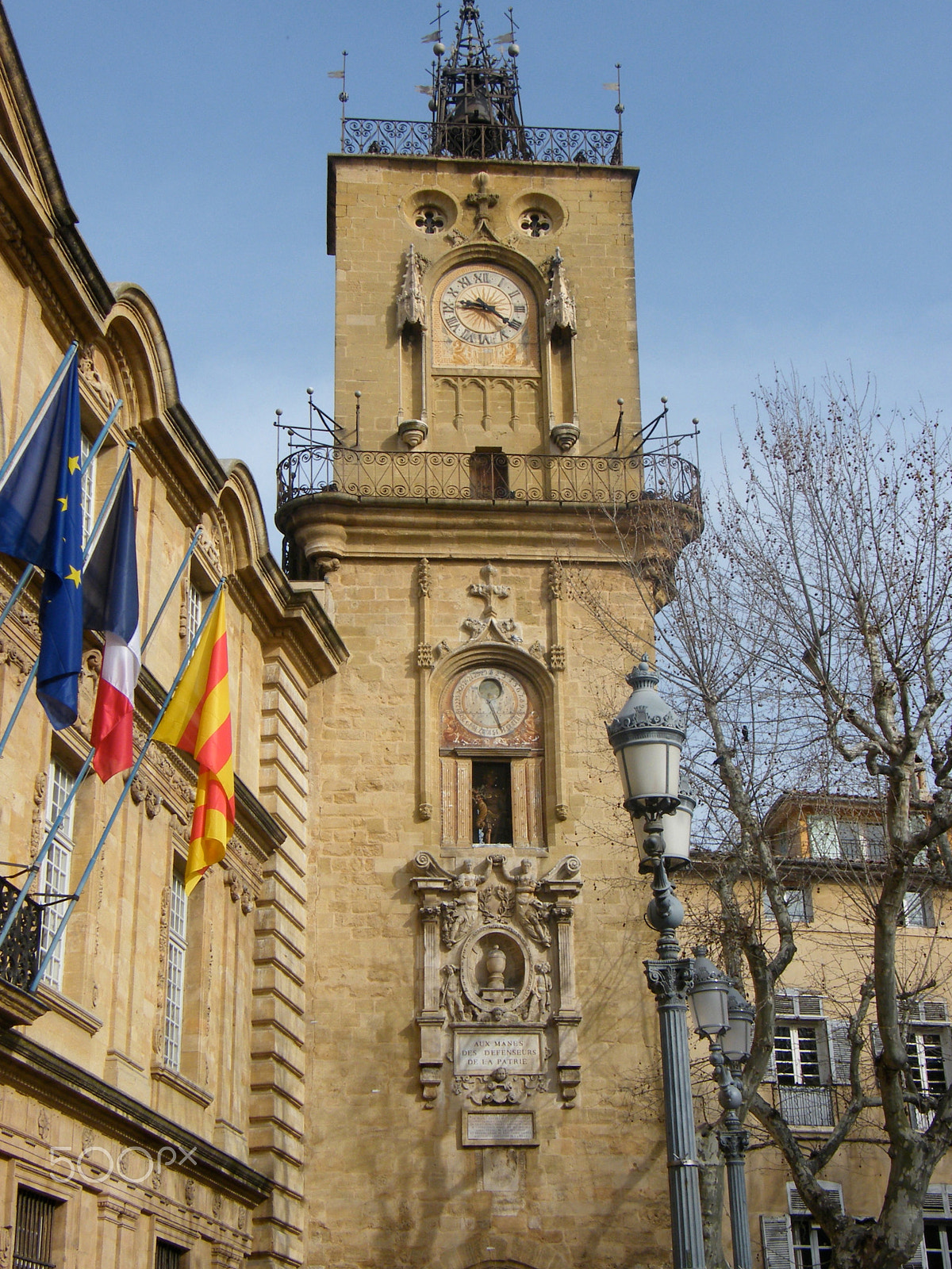 Fujifilm FinePix S8000fd sample photo. City hall - aix en provence photography