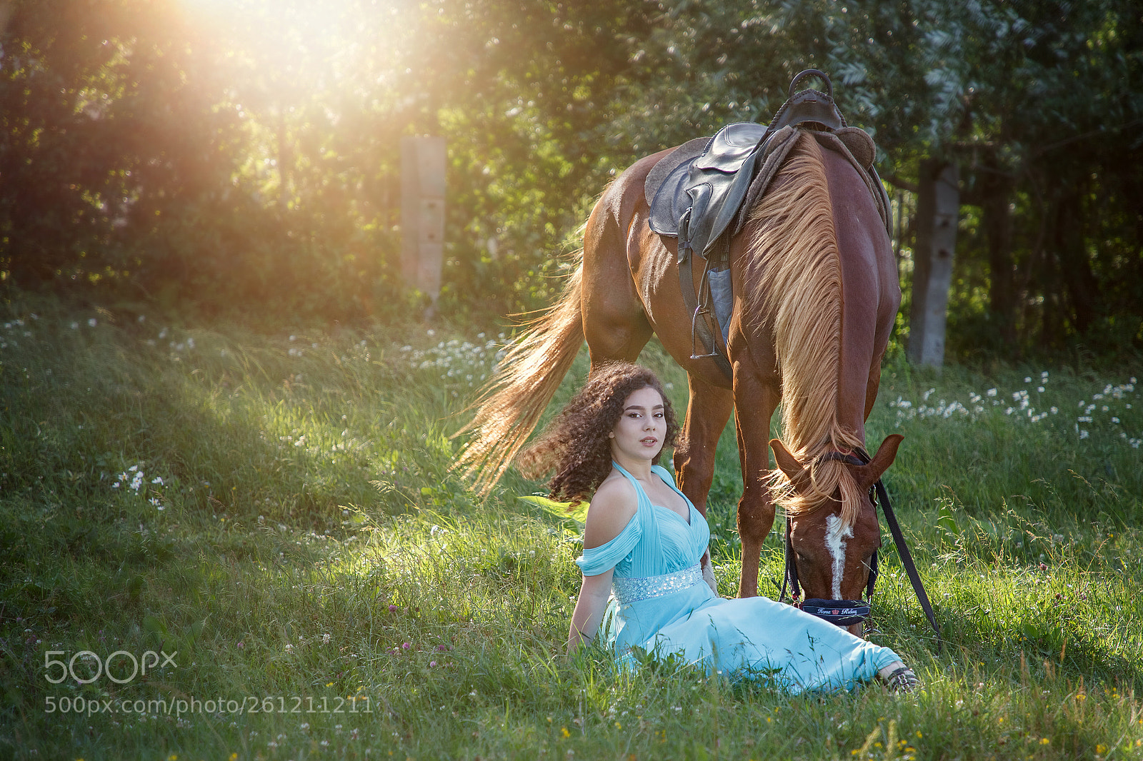 Canon EOS 5D Mark II sample photo. Девушка с лошадью photography