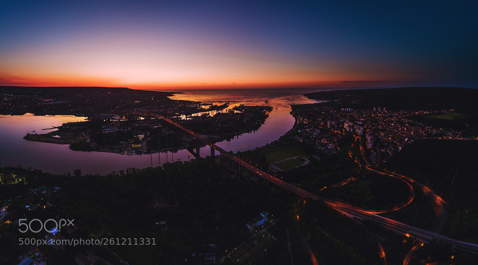 DJI FC6310 sample photo. Aerial panorama drone view photography