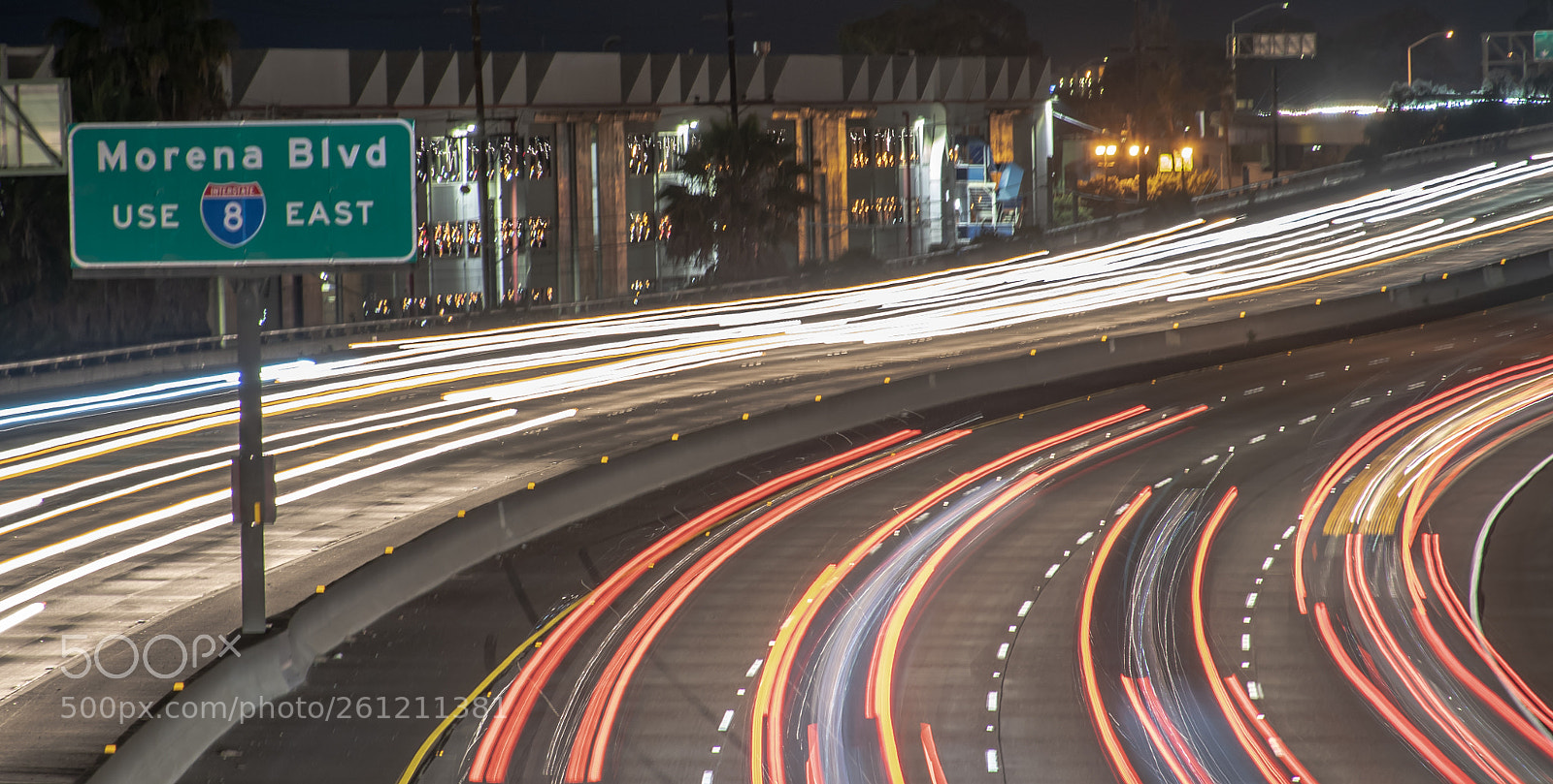 Nikon D7500 sample photo. San diego freeway at photography