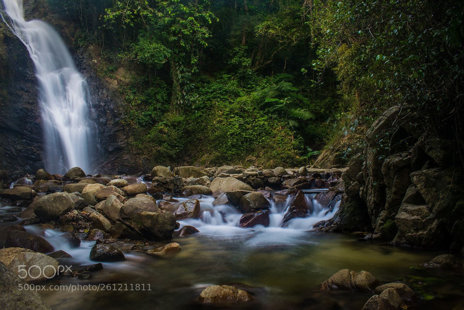 Nikon D5300 sample photo. Biausevu waterfall. coral coast photography