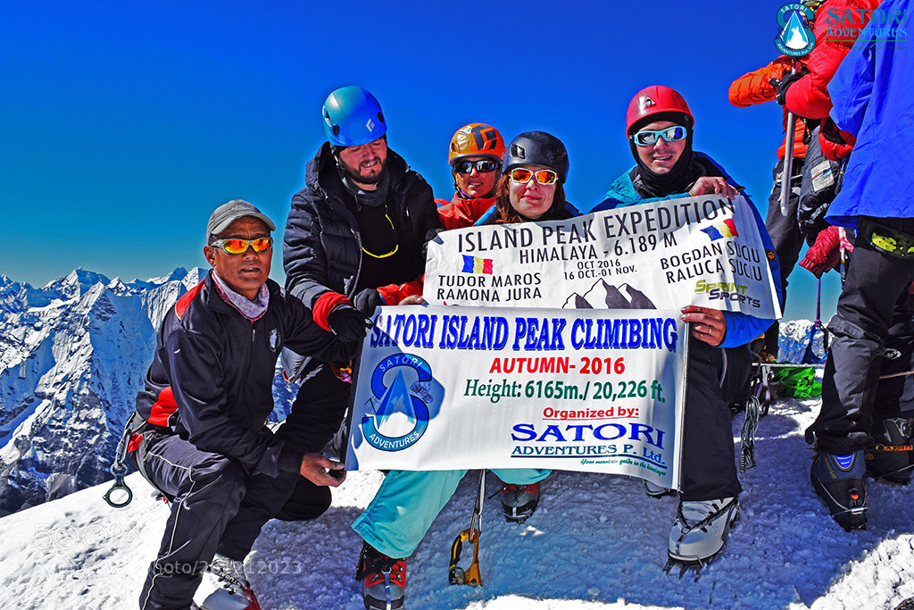 Nikon D5300 sample photo. Island peak photography