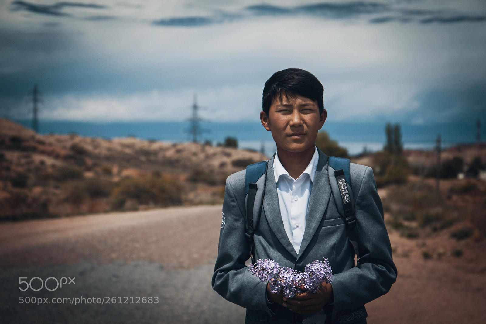 Canon EOS 5D Mark II sample photo. Kyrgyz boy photography