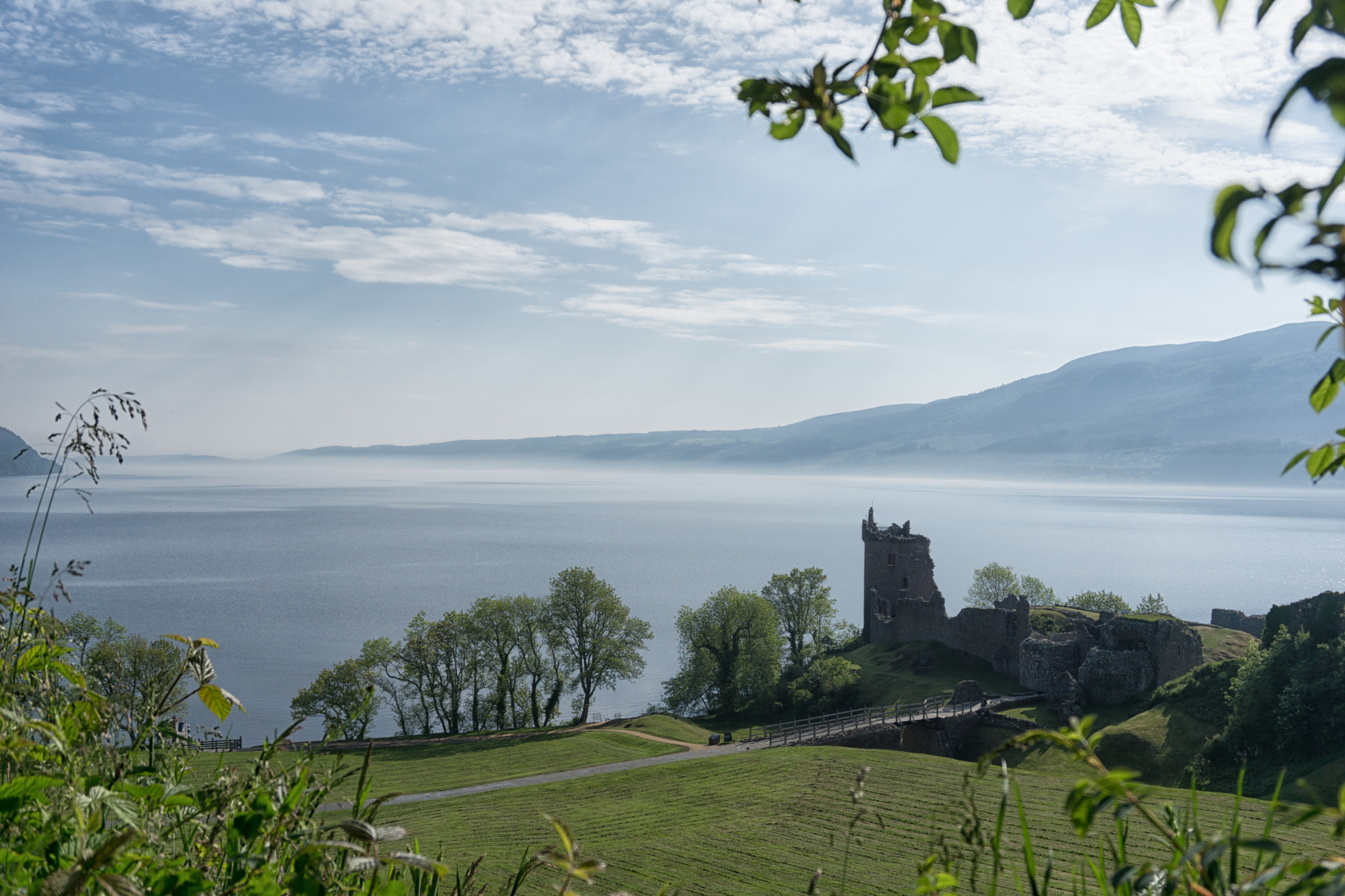 Sony a5100 sample photo. Urquhart castle photography