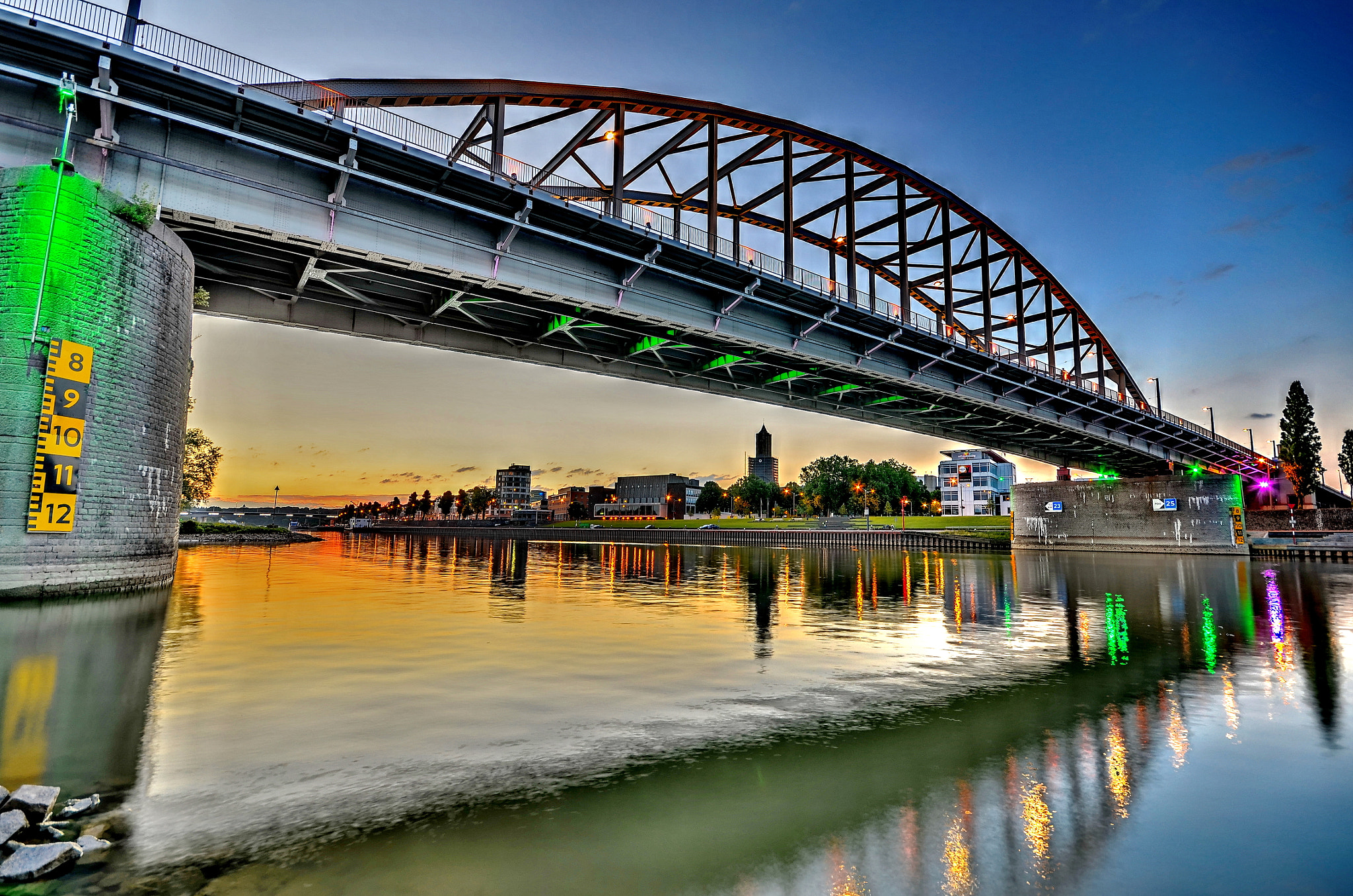 Nikon D5100 + Sigma 10-20mm F4-5.6 EX DC HSM sample photo. John frost bridge (arnhem, nl) photography