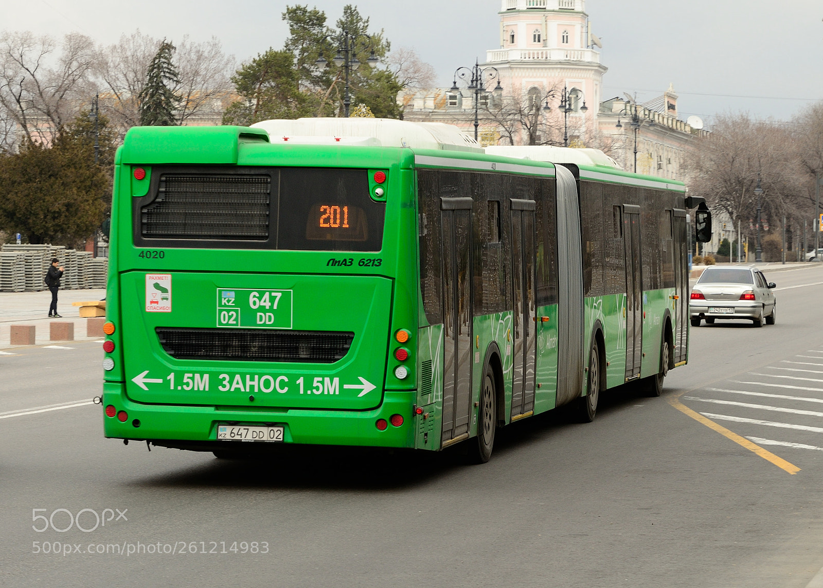 Nikon D5100 sample photo. Almaty bus photography