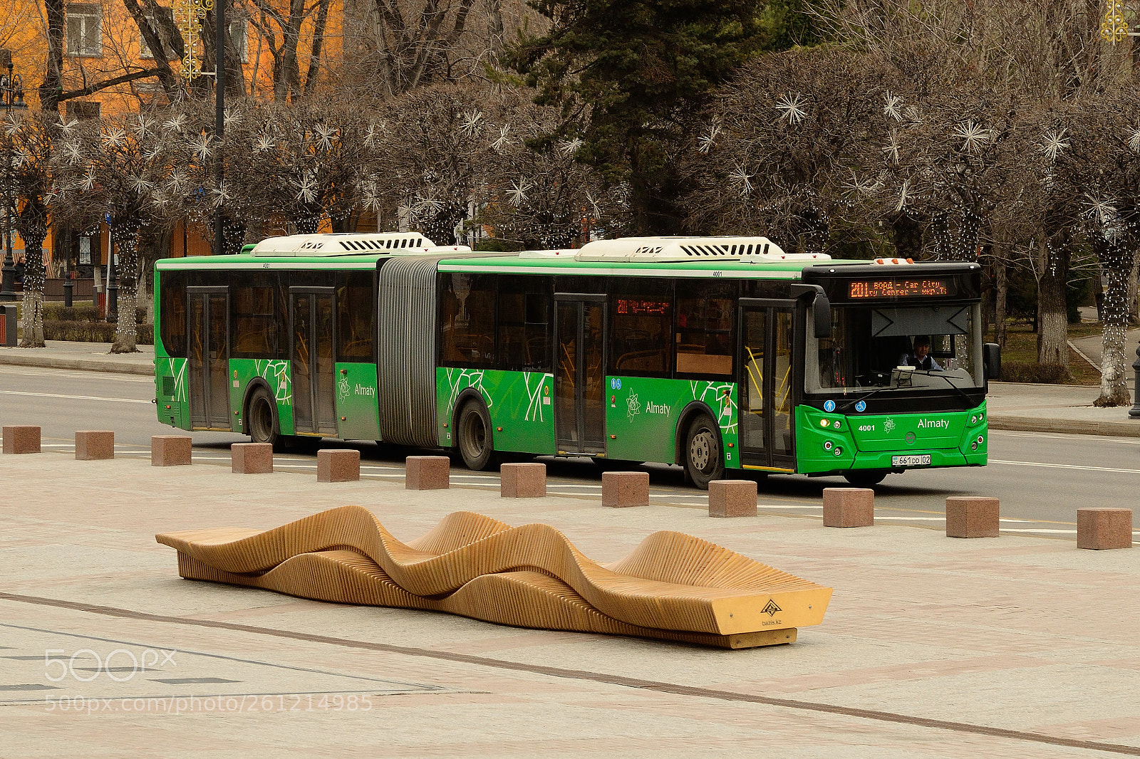 Nikon D5100 sample photo. Almaty bus photography