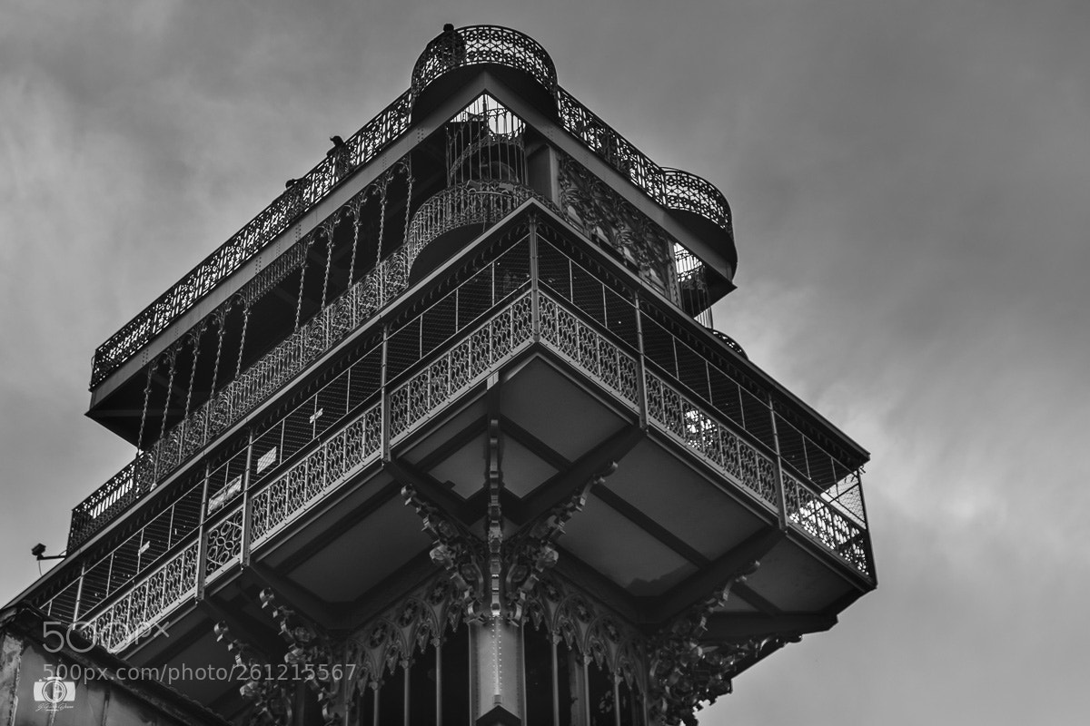 Nikon D3300 sample photo. Mirador santa justa (lisboa) photography