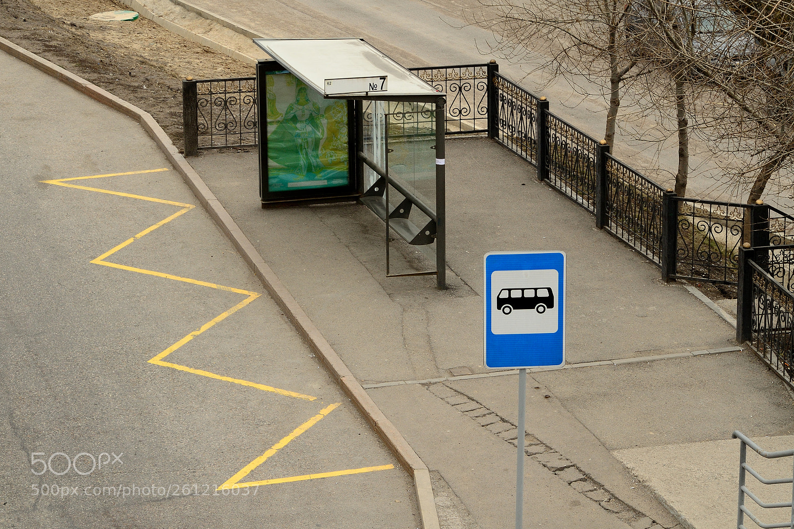 Nikon D5100 sample photo. Typical bus stop in photography