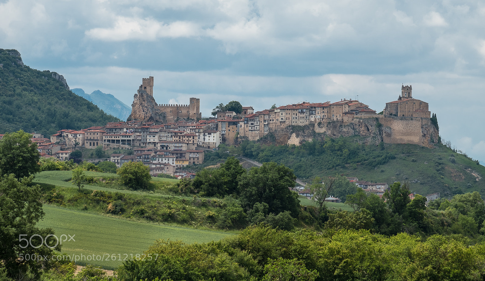 Fujifilm X-T2 sample photo. Frías pueblo medieval photography