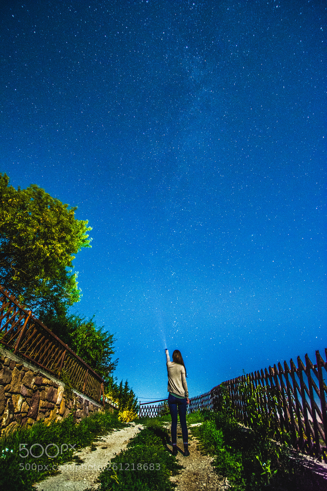 Nikon D5200 sample photo. Starry night photography