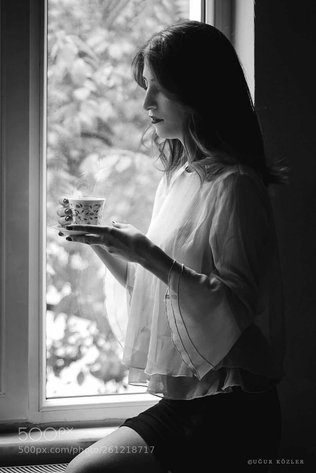 Sony a7 sample photo. Natural light portrait model photography