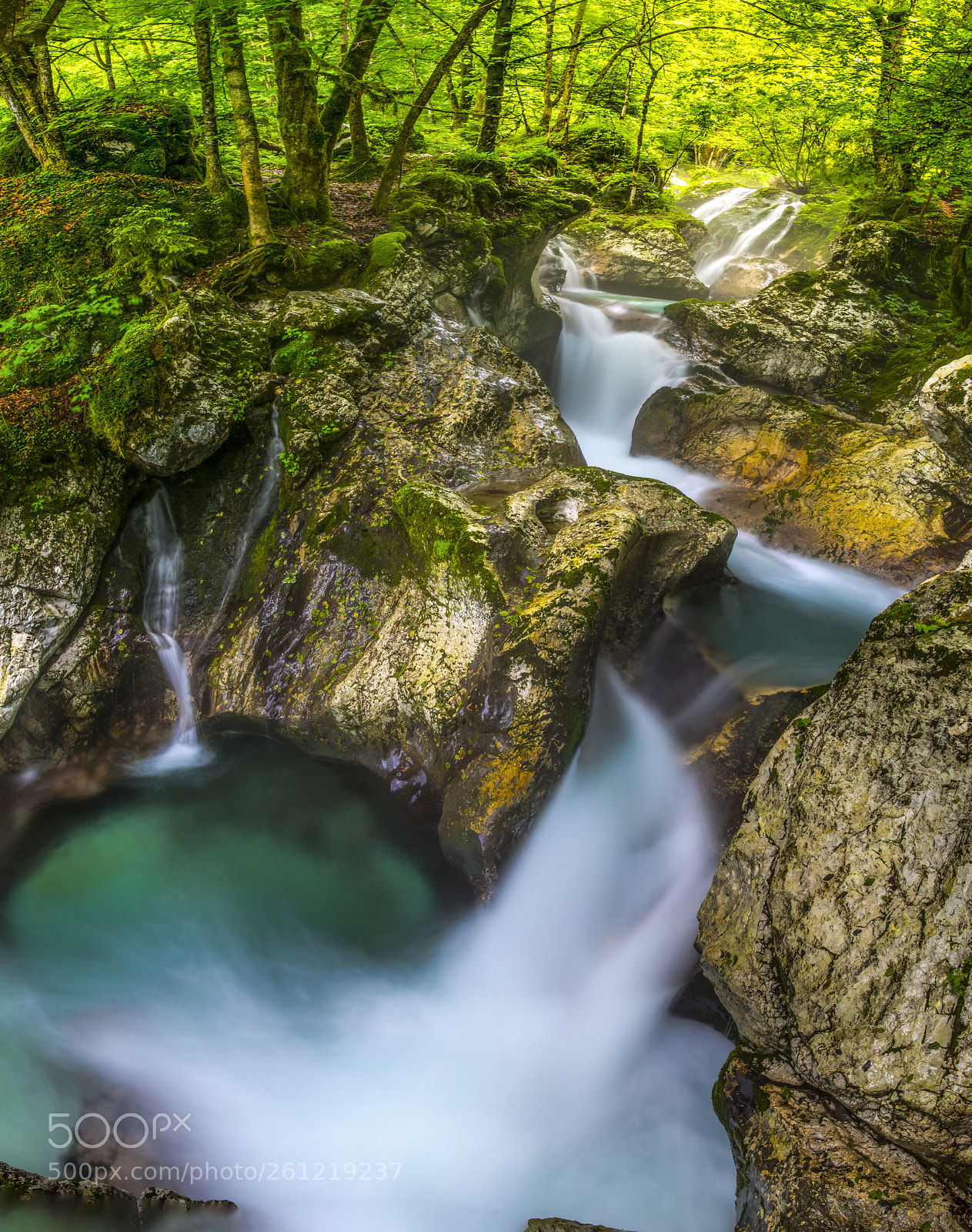 Nikon D7100 sample photo. Lepenjica-sunikov vodni gaj-middle waterfall photography