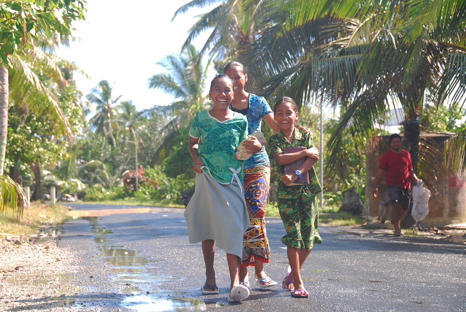 Nikon D80 sample photo. Tuvalu girls photography