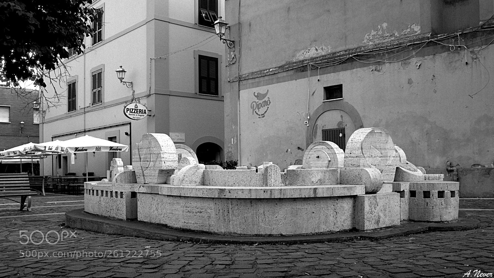 Nikon D3000 sample photo. Fontana del ghetto photography