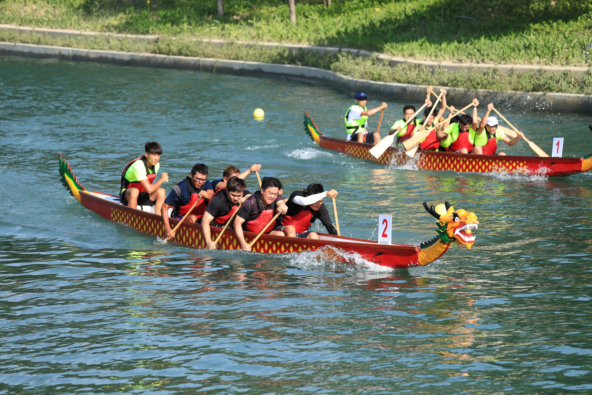 Canon EOS 6D Mark II + Canon EF 70-200mm F4L IS USM sample photo. Img_4804m dragon boat racing. 爬龍船 photography