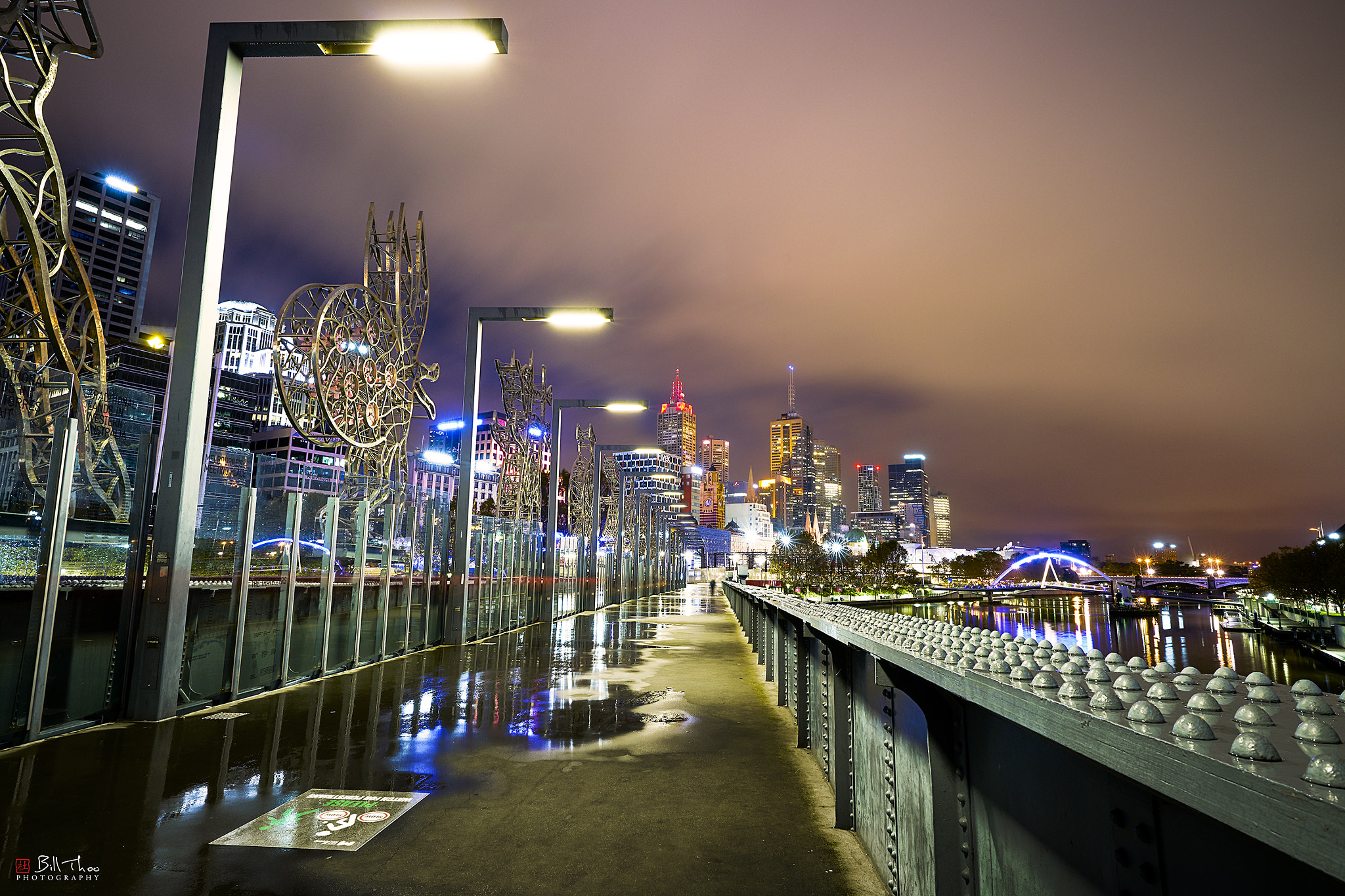 Sony a7R II sample photo. Sandridge bridge, melbourne photography