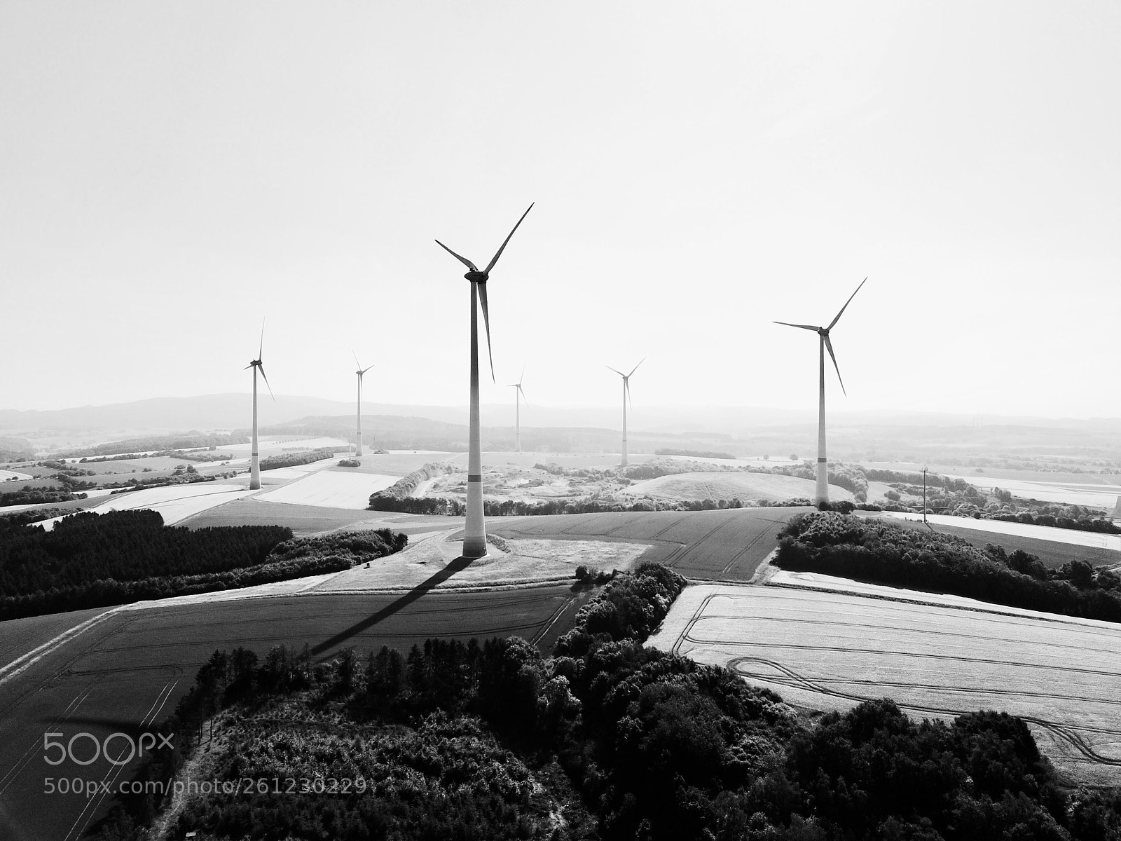 DJI FC220 sample photo. Windräder  photography