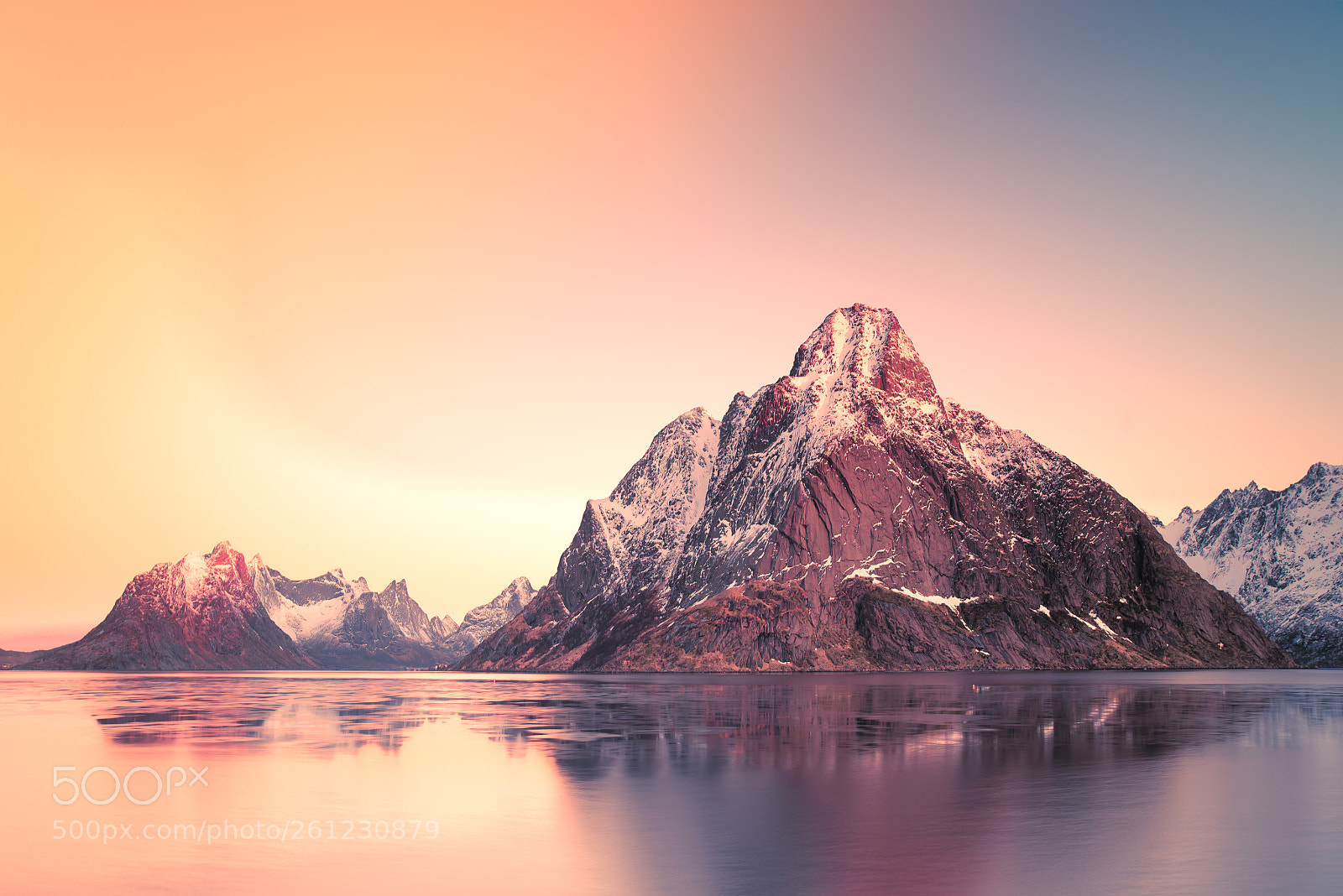 Nikon D610 sample photo. Morning in lofoten photography