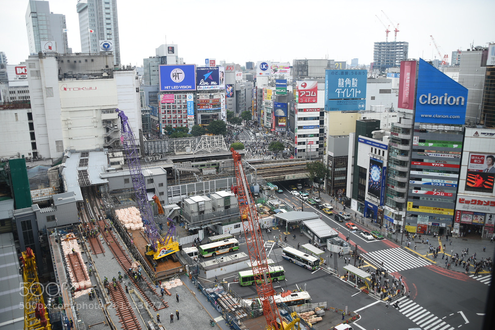 Nikon D5500 sample photo. A changing city photography