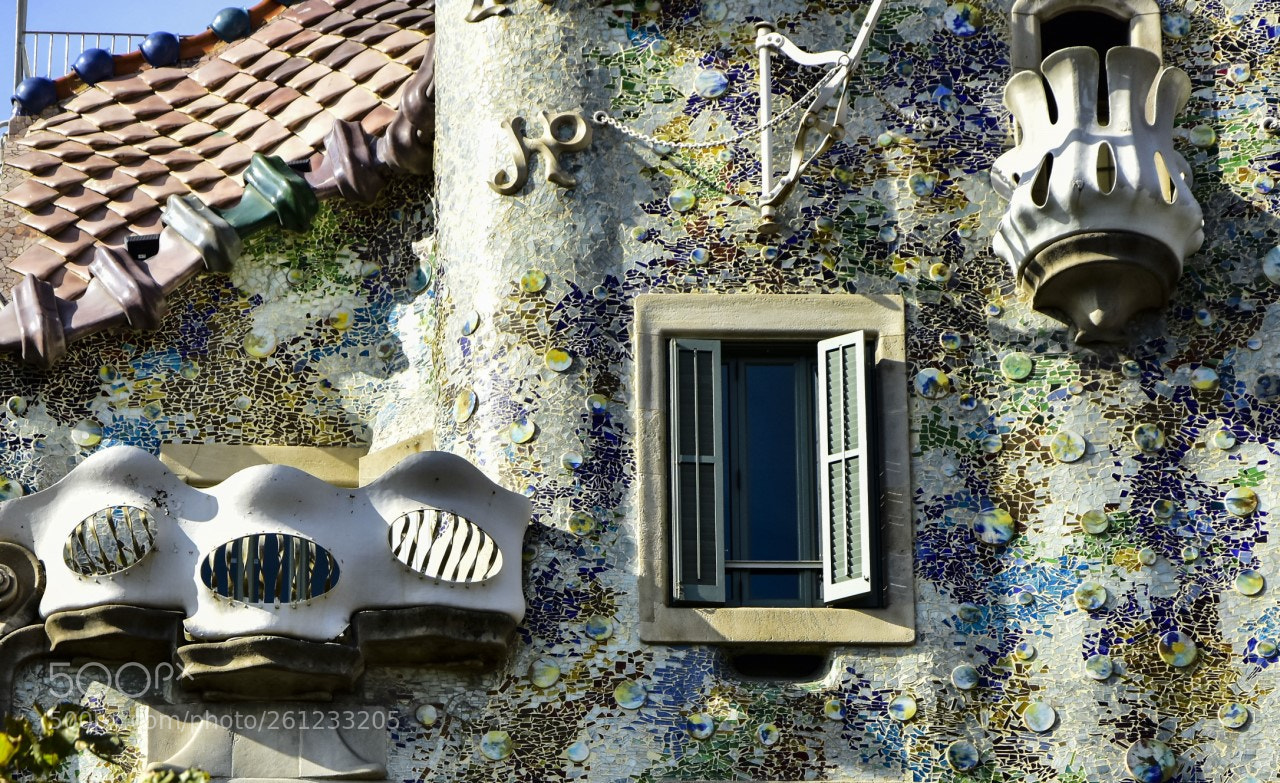 Nikon D7200 sample photo. Bcn fachada photography