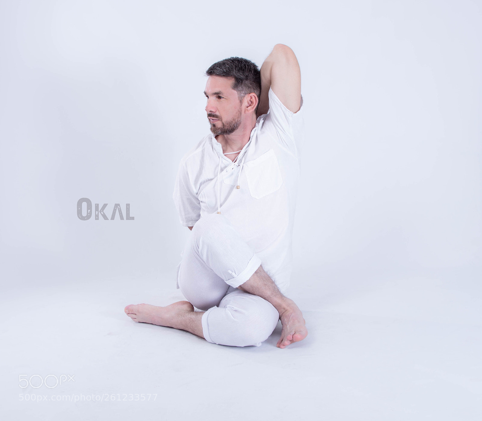 Nikon D3200 sample photo. Yoga guy photography