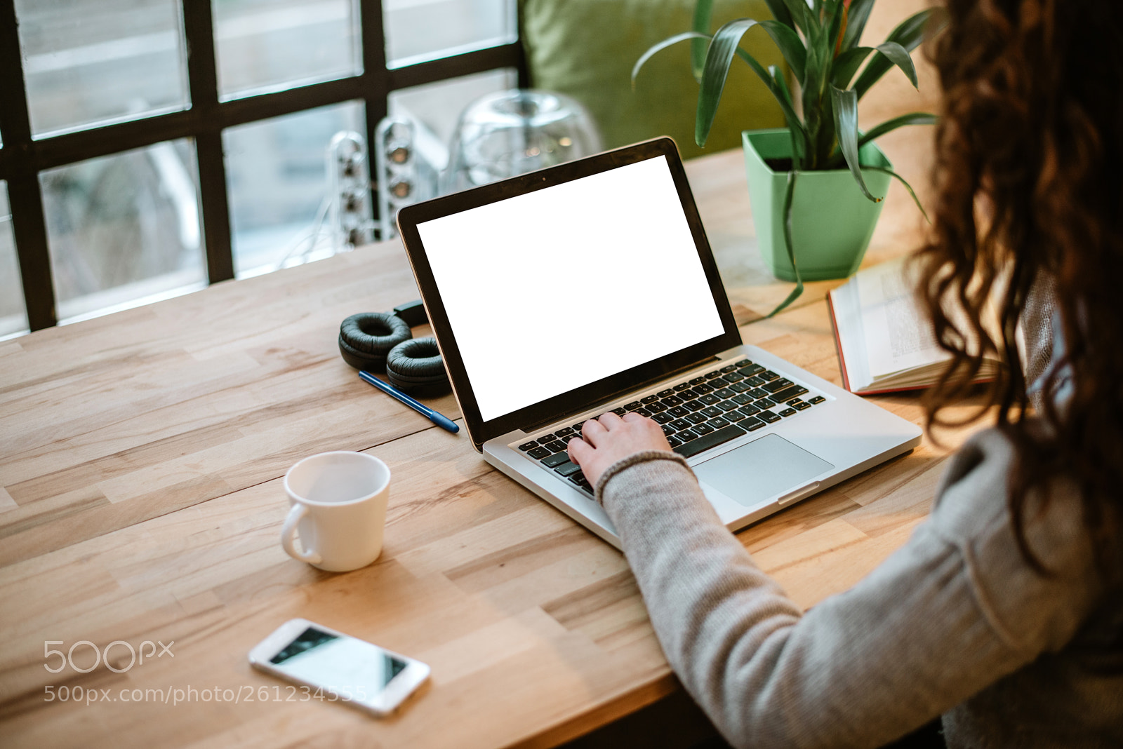 Nikon D610 sample photo. Woman working on laptop photography